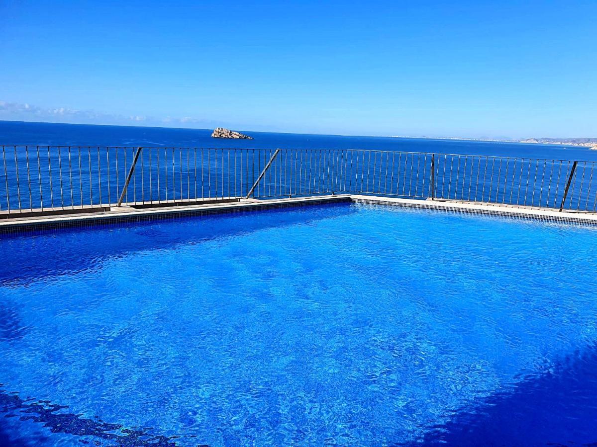 Spectacular Sea Views 2 Bedrooms In Villa Marina เบนิดอร์ม ภายนอก รูปภาพ